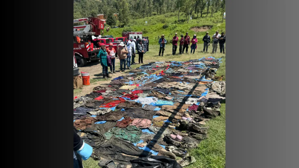 Sierra de Guadalupe: Hallan 5 posibles restos humanos y 150 prendas de vestir