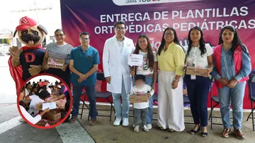 En Lerma, el DIF municipal entrega plantillas ortopédicas a 200 niños