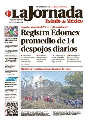 La Jornada Edomex | 19 de abril de 2025