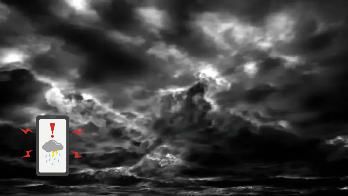 Cielos oscuros y lluvias torrenciales amenazan el cierre del 2025 en México por la Tormenta Negra.