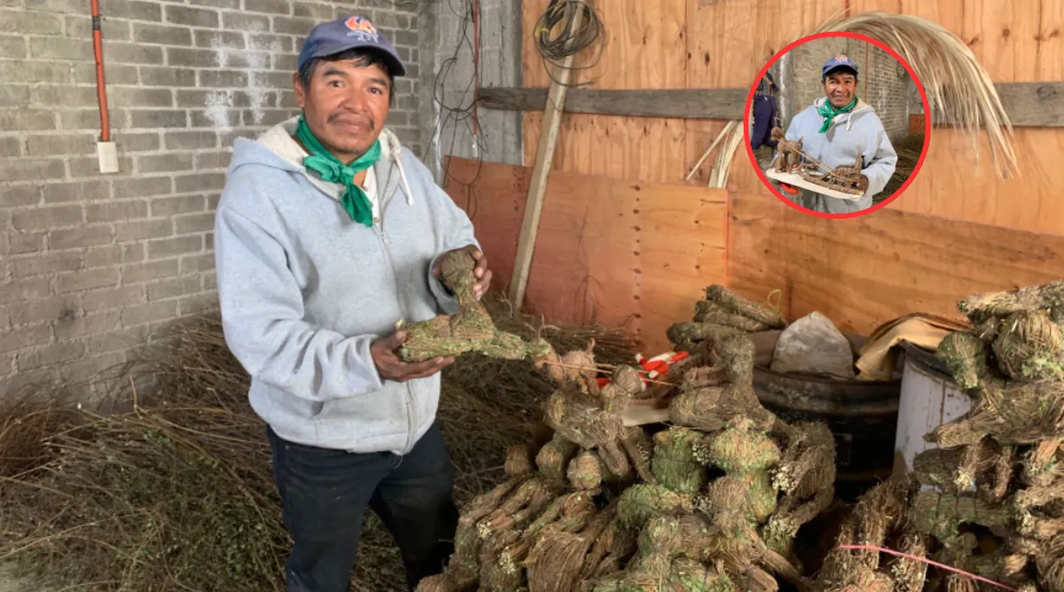 Artesanos de Texcoco mantienen viva la Navidad con figuras de perlilla