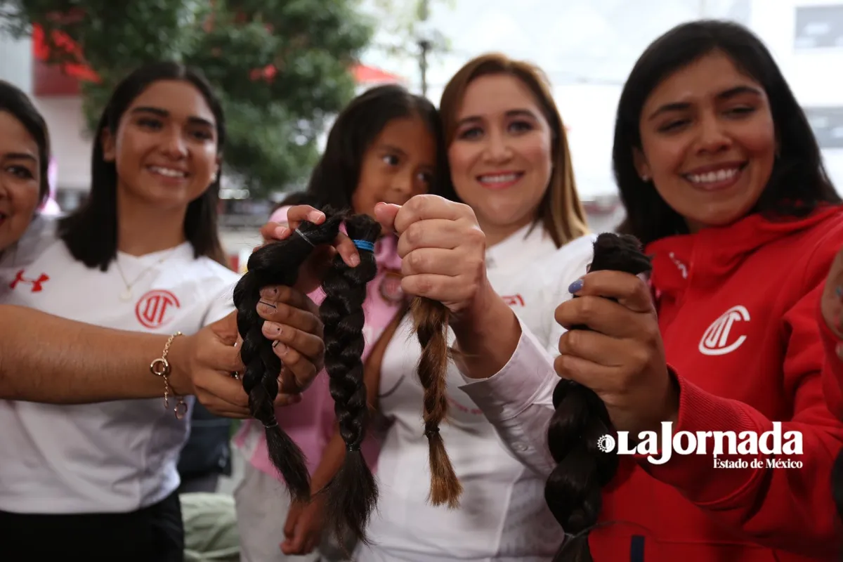 Club deportivo Toluca realiza trenzatón
