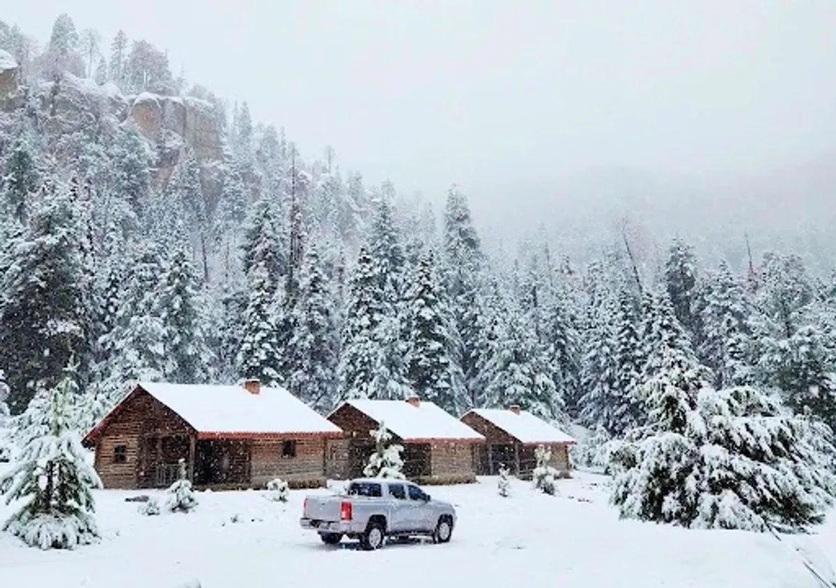 Tormenta invernal pinta de blanco a Chihuahua