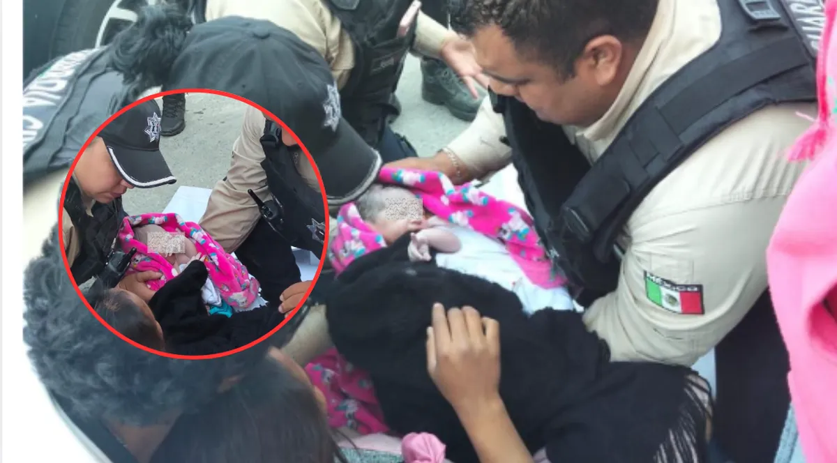 Héroes de uniforme: Policías de Tecámac auxilian nacimiento en la México-Pachuca