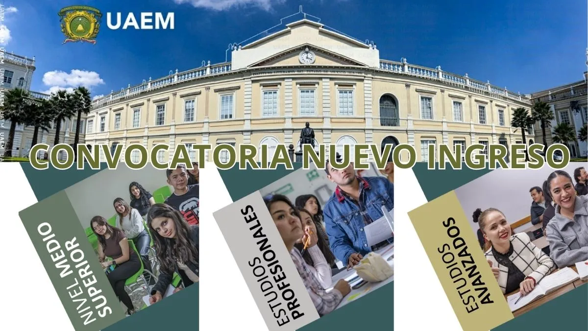 Fechas de registro de la convocatoria de nuevo ingreso UAEMéx
