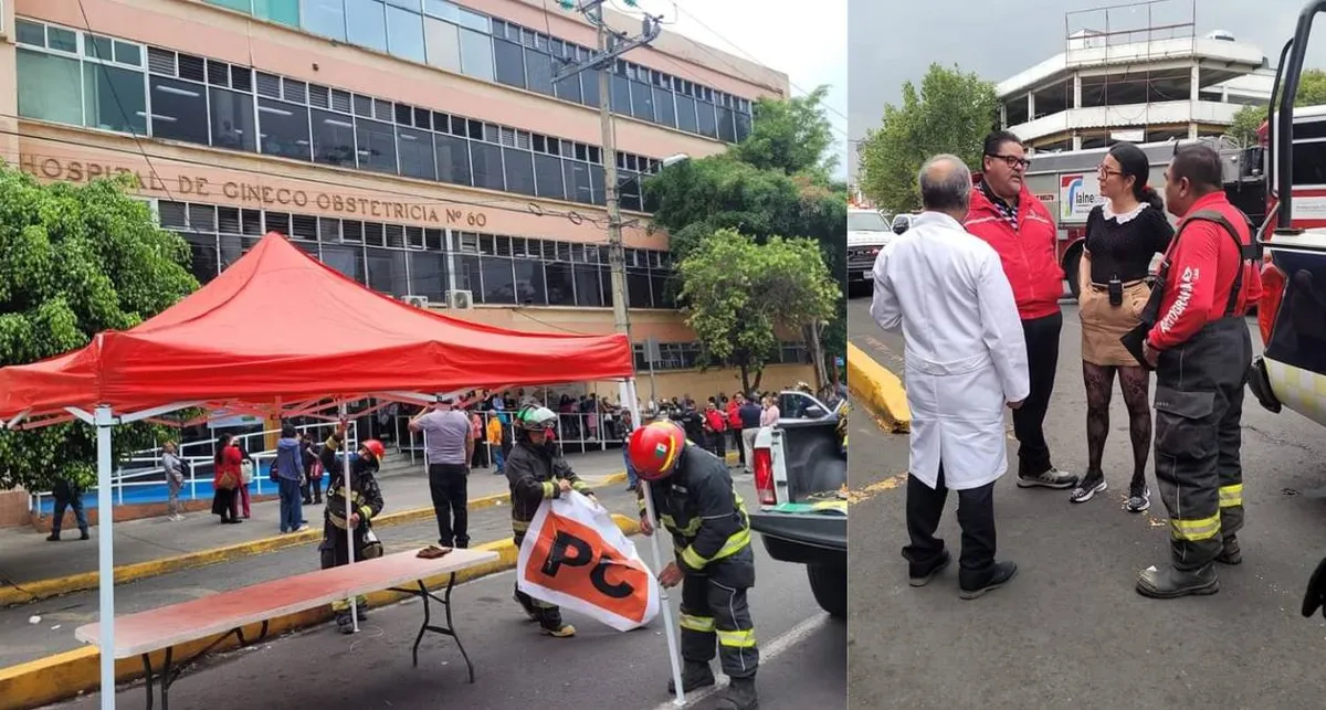 Por tercera vez una amenaza de artefacto explosivo en la clínica 60 del IMSS Tlalnepantla
