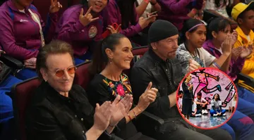 Claudia Sheinbaum y U2: Encuentro por la paz en la Copa de Niños de la Calle