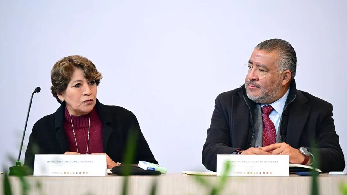 Delfina Gómez presenta resultados positivos en Reunión Interestatal; baja 38% robo de vehículos y 36% extorsión en Edomex