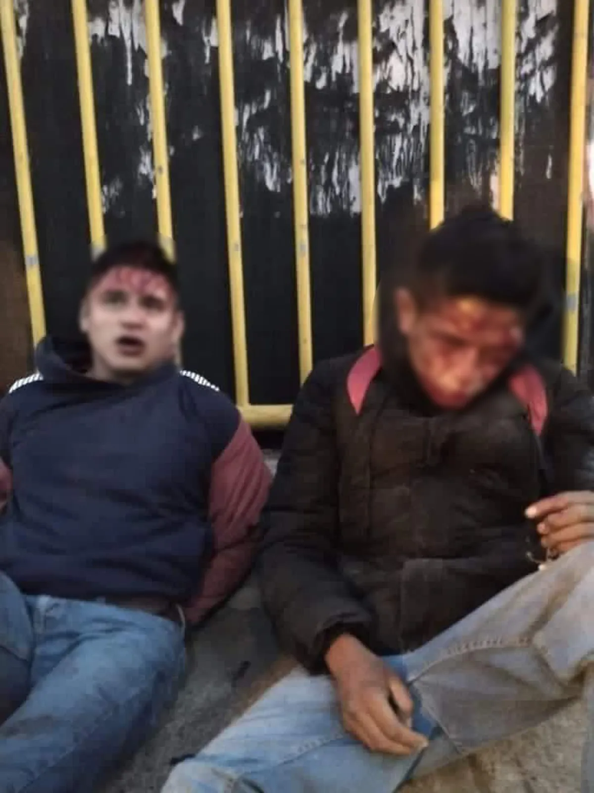 Trataron de robar una combi