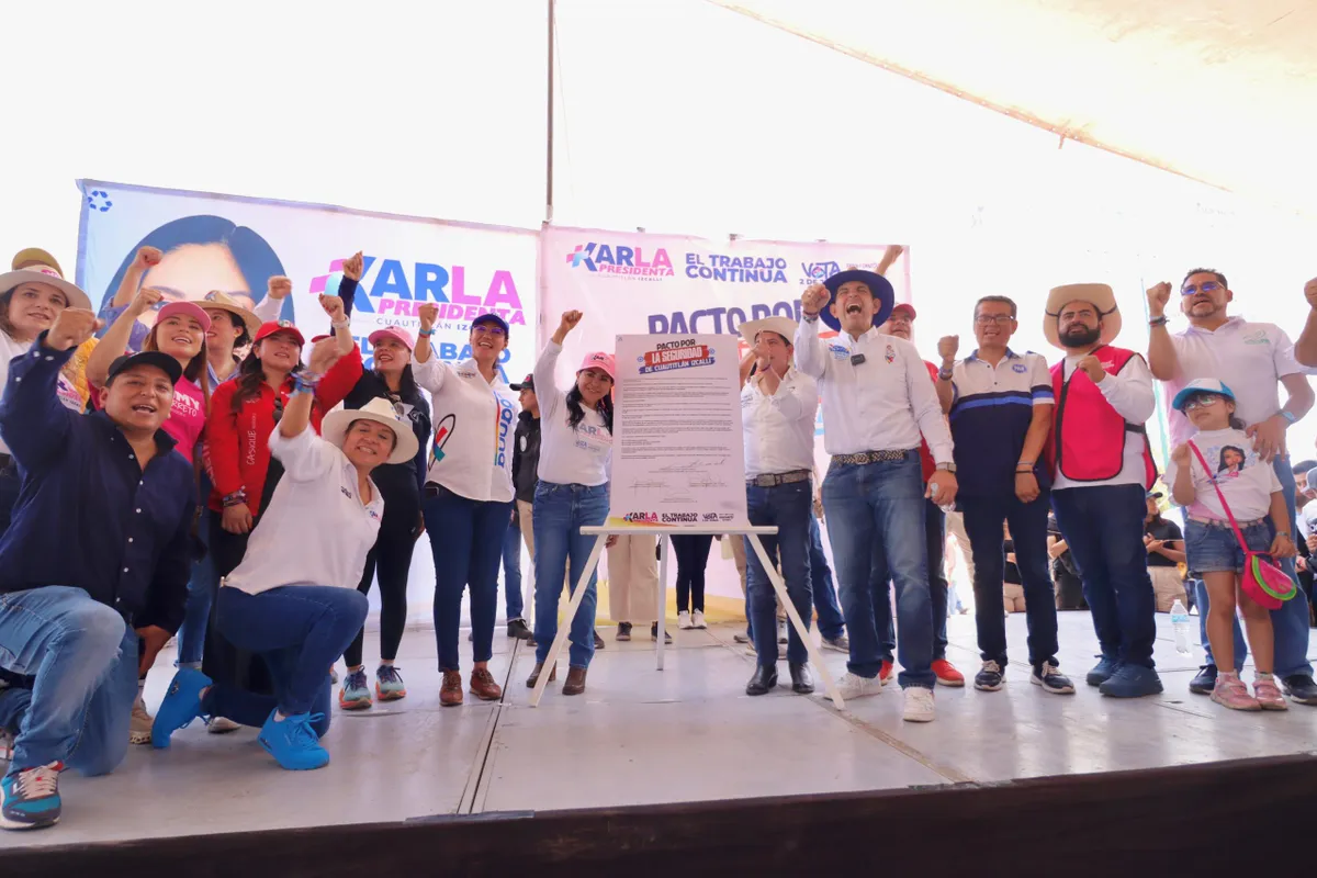 Unidos somos invencibles, trabajaré de tu mano: Karla Fiesco