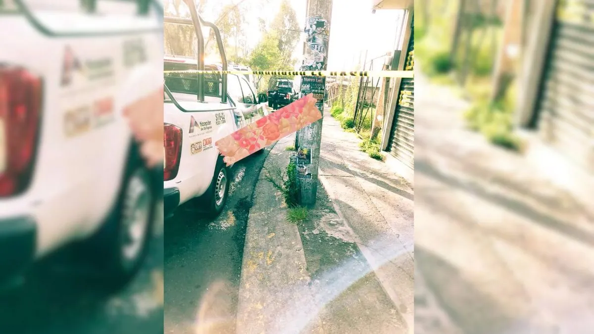 Murió joven al resbalar de una unidad del transporte público en Atizapán