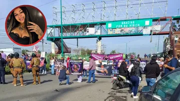 Familiares de Helen bloquean avenida bordo de Xochiaca en Edomex, piden justicia