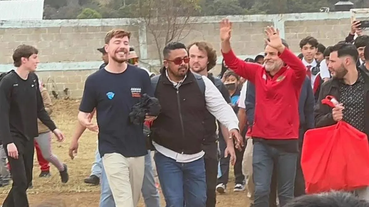 ¿Por qué Mr. Beast y Eugenio Derbez vinieron a Almoloya de Alquisiras, Edomex? [VIDEO]