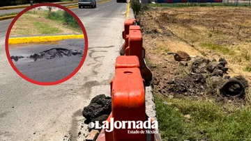 En Tecámac pavimentación de 13 mdp presenta daños tras unas lluvias; a unos días de su estreno