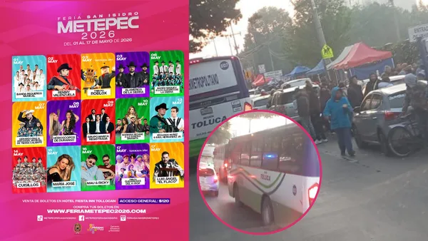 Se reporta alta afluencia peatonal en las inmediaciones, por lo que se exhorta a los conductores a extremar precauciones.