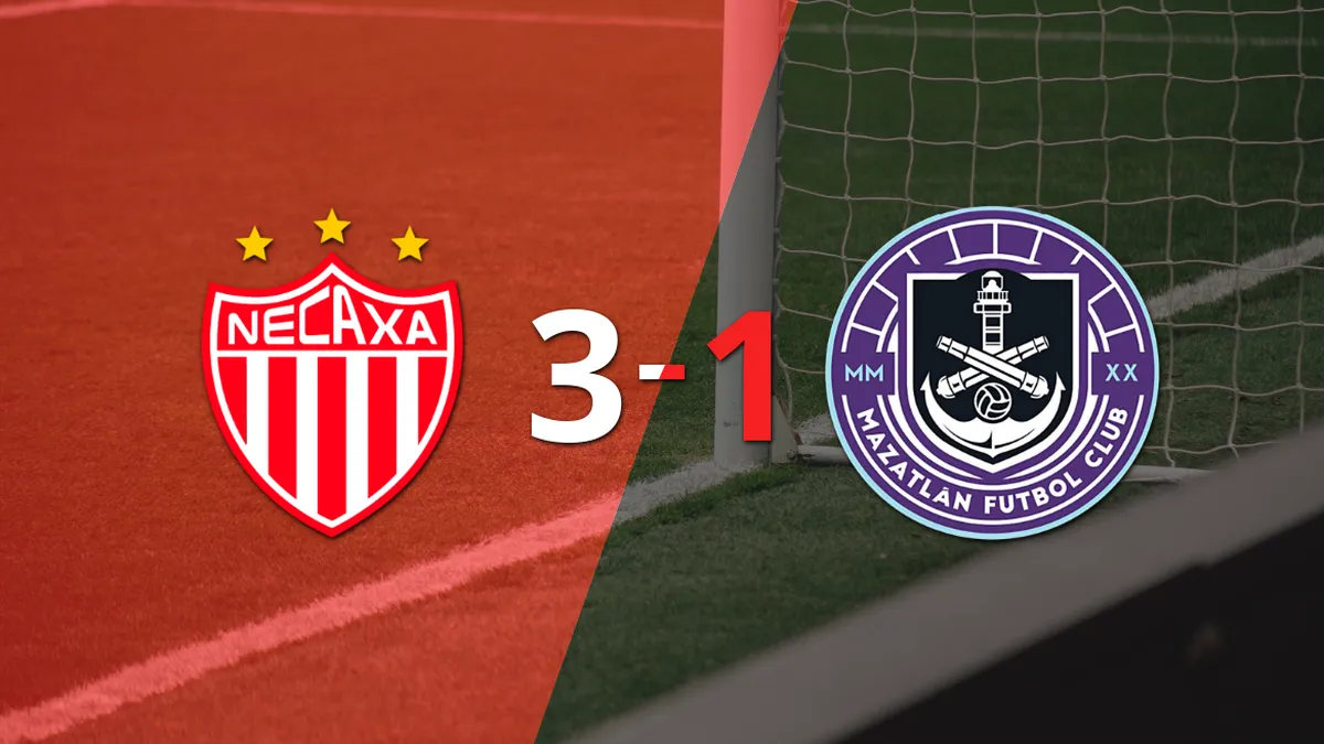 Necaxa vence 3-1 a Mazatlán en la Liga MX – Clausura 2025
