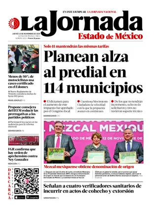 La Jornada Edomex | 13 de noviembre de 2025