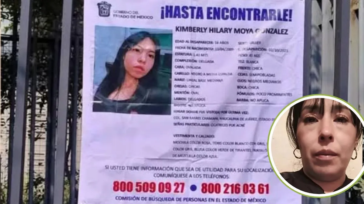 Kimberly Hilary Moya cumple cuatro meses desaparecida en Naucalpan; su madre sigue buscándola