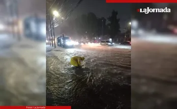 ¡Suspendida Línea 2 del Mexibús por inundaciones!