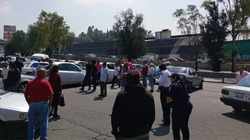 Chofer asesinado desata bloqueo en la México-Pachuca [VIDEO]