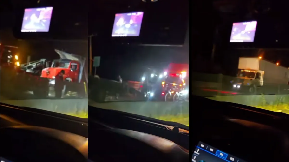 [VIDEO] Cierre total en la carretera México-Toluca por volcadura