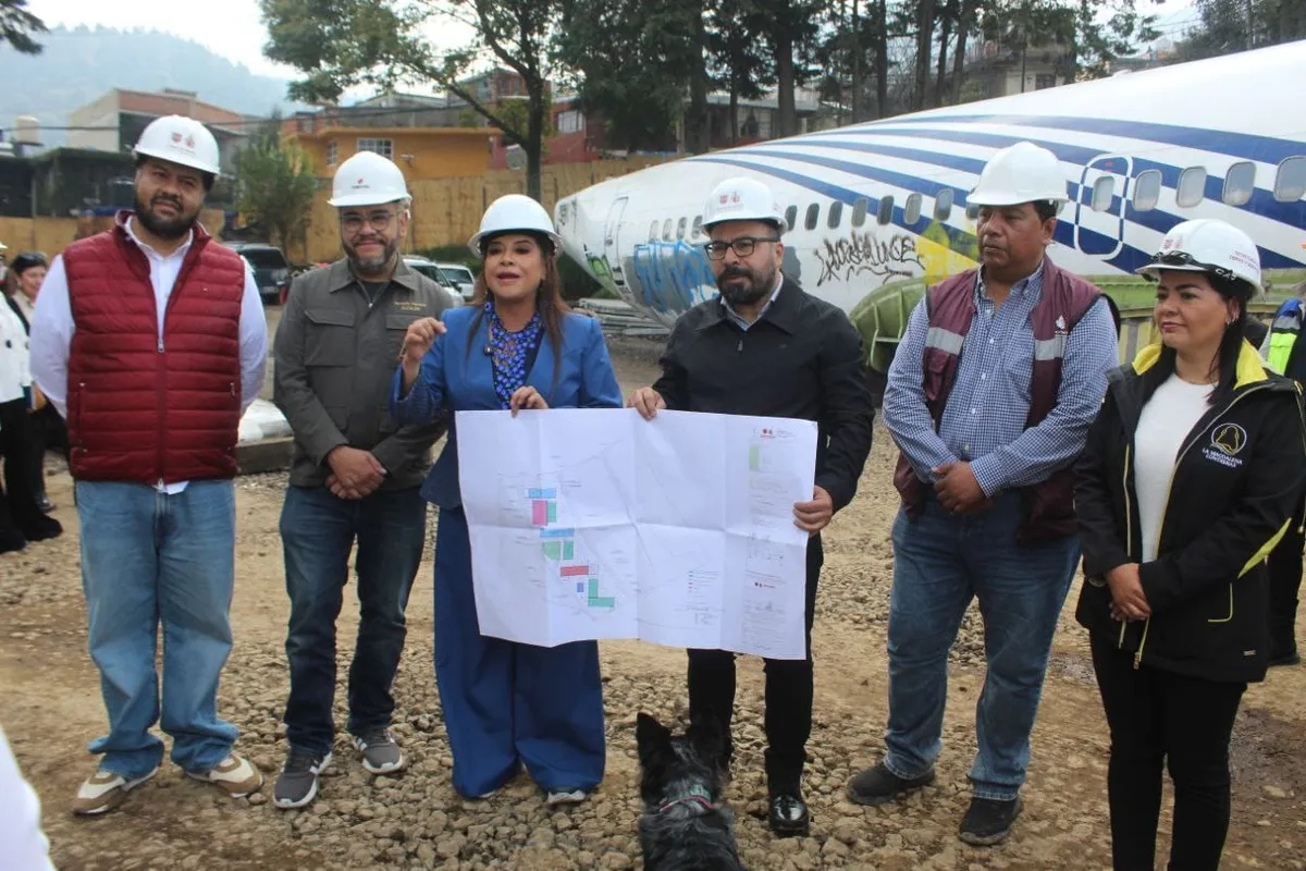 Avanza la construcción de la utopía en campos de Oyamel: una transformación integral para la Magdalena Contreras