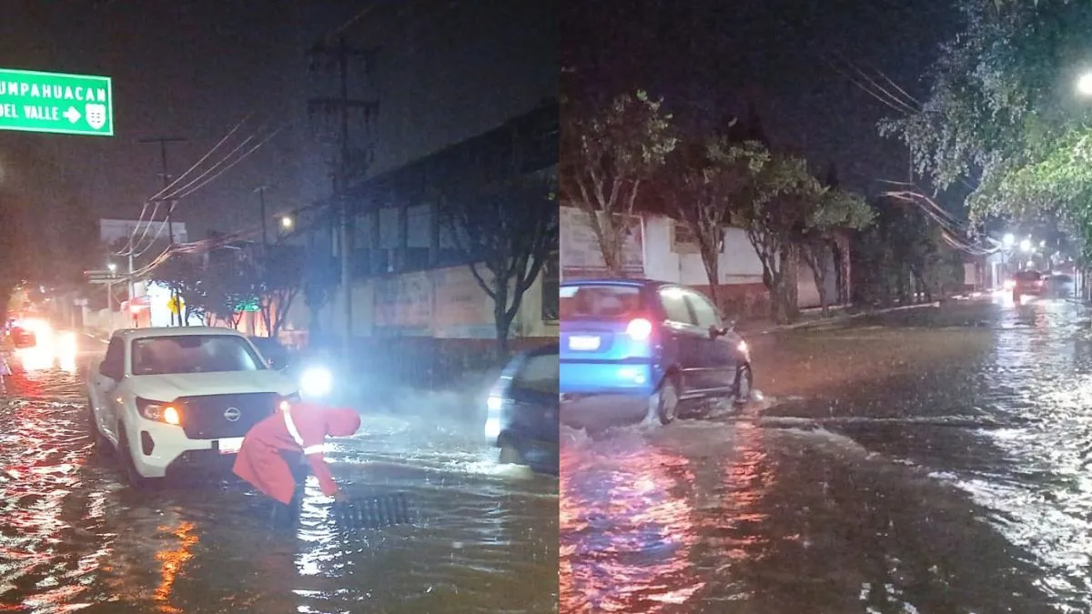 Elementos del Grupo Tláloc atendieron encharcamientos en Tenancingo