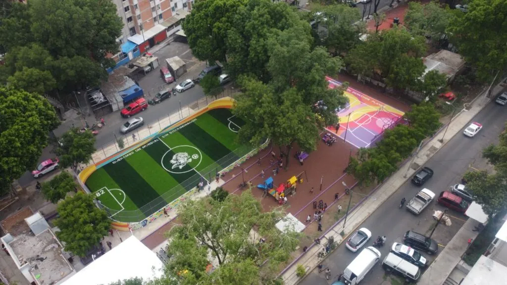 Nancy Núñez impulsa recuperación de espacios públicos con renovación del Parque La Frontera en Azcapotzalco