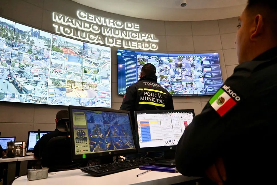 Toluca refuerza la seguridad con 200 nuevas cámaras de videovigilancia