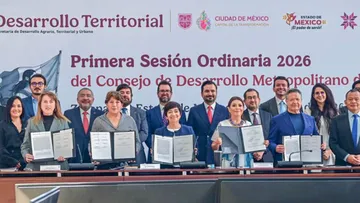 Delfina Gómez  fortalece agenda metropolitana con cuatro estados