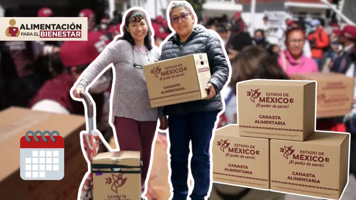 El programa Alimentación para el Bienestar Edomex 2026 garantiza despensas y servicios de salud a mujeres de 50 a 64 años.
