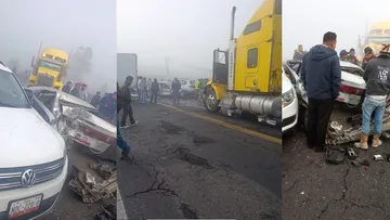 ¡Precaución! Accidente bloquea parcialmente la Toluca-Zitácuaro