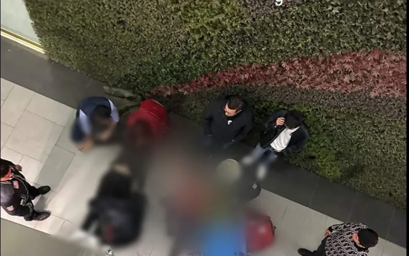 Joven cae de escaleras eléctricas en Pabellón Metepec (video)