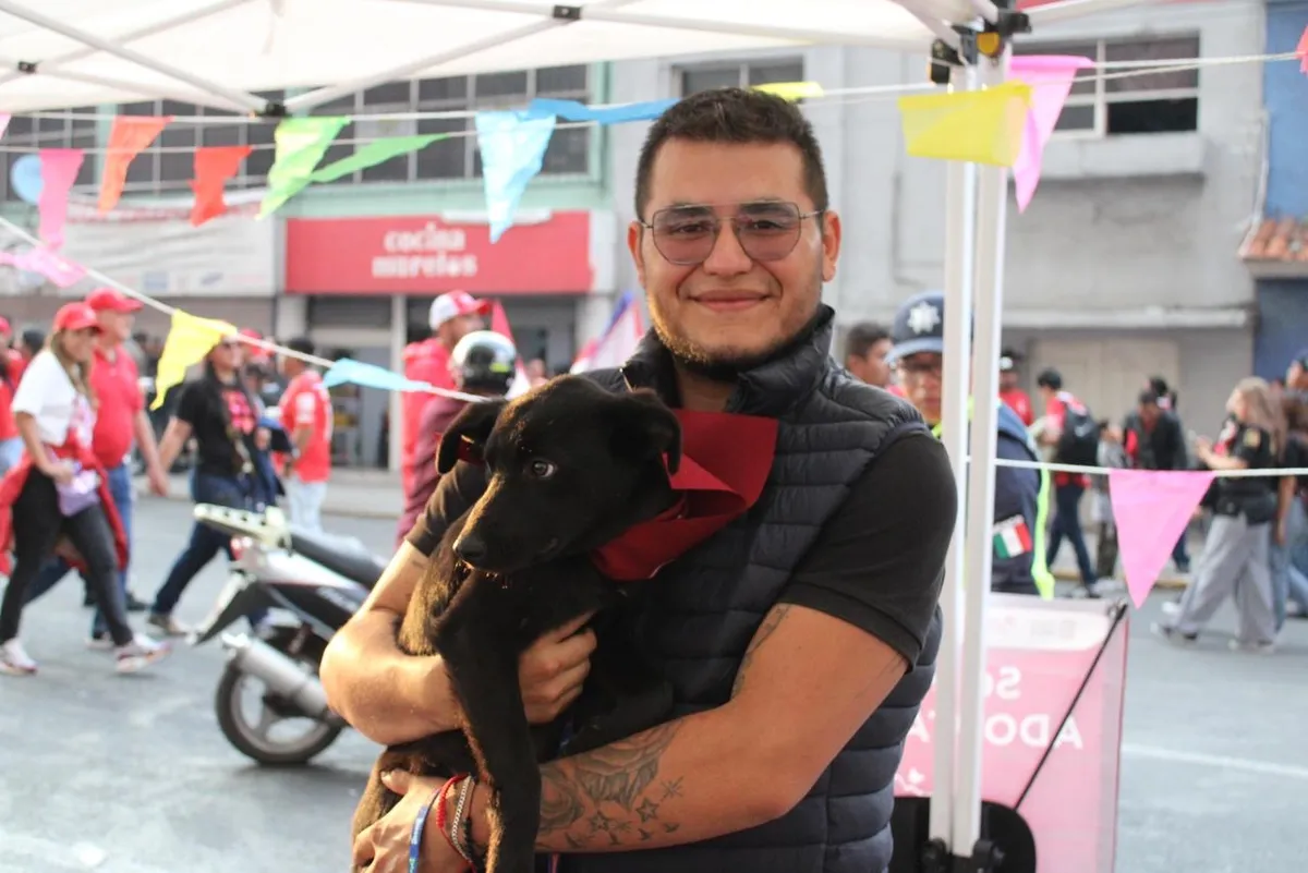 Cepanaf invita a adoptar un perrito en la Carrera del Bicentenario