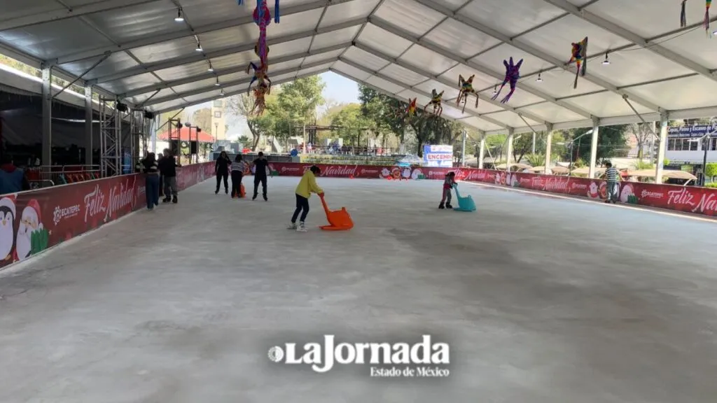 Pista de hielo llega a Ecatepec. Aquí los horarios