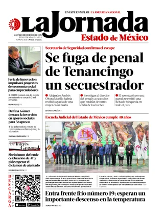 La Jornada Edomex | 09 de diciembre de 2025