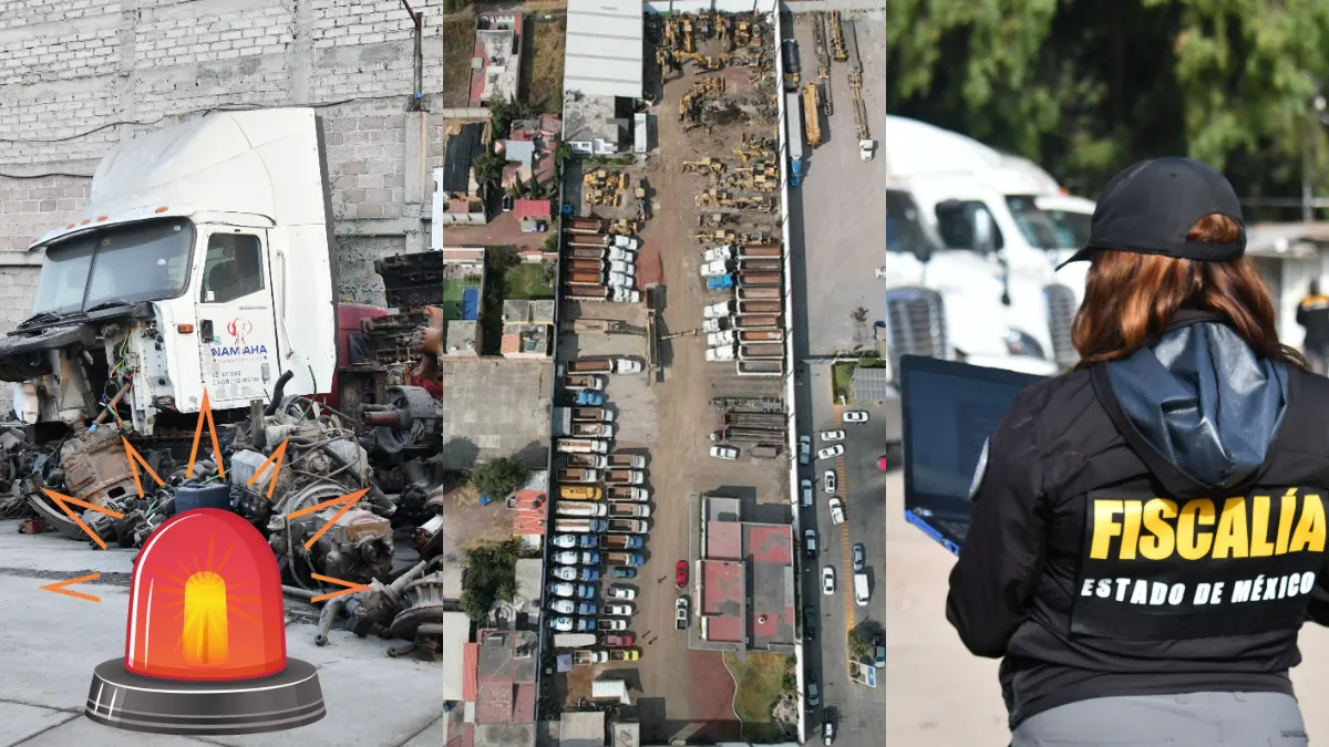 Autoridades federales y estatales participaron en la Operación Senda Edomex contra el robo al transporte de carga.