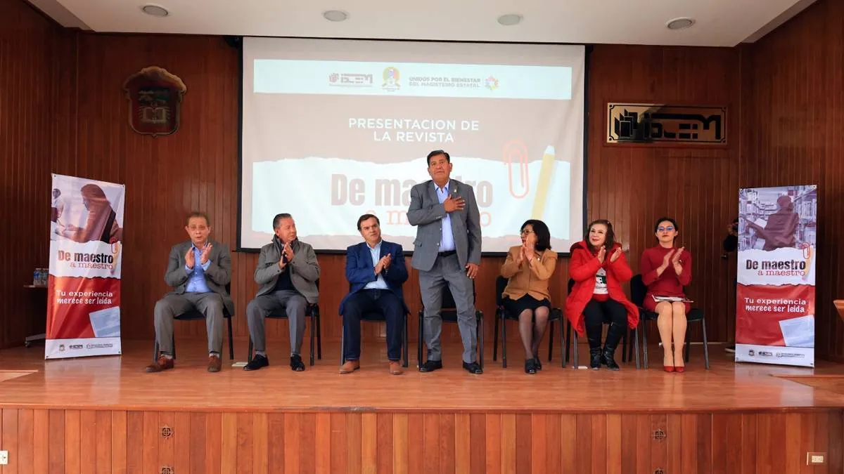 SMSEM y Ciencias de la Educación presentan revista “De maestro a maestro”