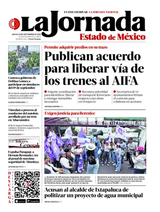 La Jornada Edomex | 18 de septiembre de 2025