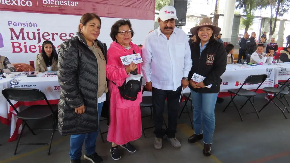 Texcoco entrega tarjetas para mujeres de 60 a 64 años