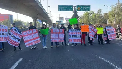 Retiran bloqueo de Periférico Norte y entablan diálogo con la Fiscalía