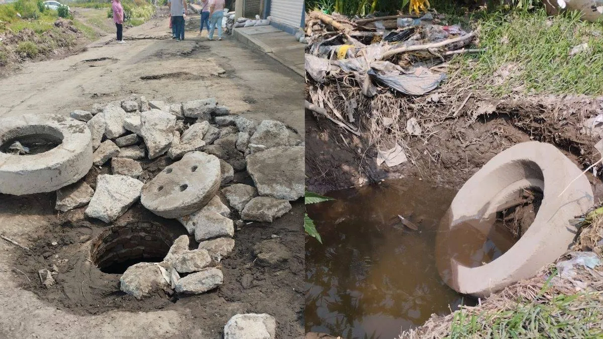 Ecatepec: Lluvia colapsó 10 colectores y drenaje del pueblo Guadalupe Victoria