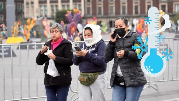 El Frente frío 38 provocará lluvias y vientos fuertes en Edomex, CDMX e Hidalgo.