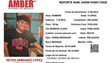 Alerta Amber: Se busca a Reyes Armando López Hernández, desapareció en Tecámac