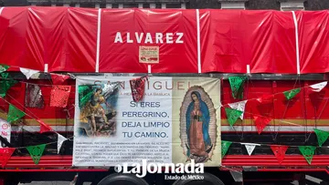 Cientos de peregrinos acampan en Toluca, mañana caminarán por Tollocan rumbo al Tepeyac