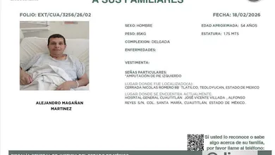 Se pide la colaboración de la población de Cuautitlán y municipios aledaños para difundir la información y ayudar a ubicar a sus seres queridos.