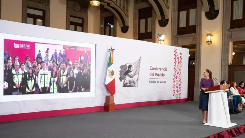 Claudia Sheinbaum lanza estrategia nacional de salud mental para la juventud