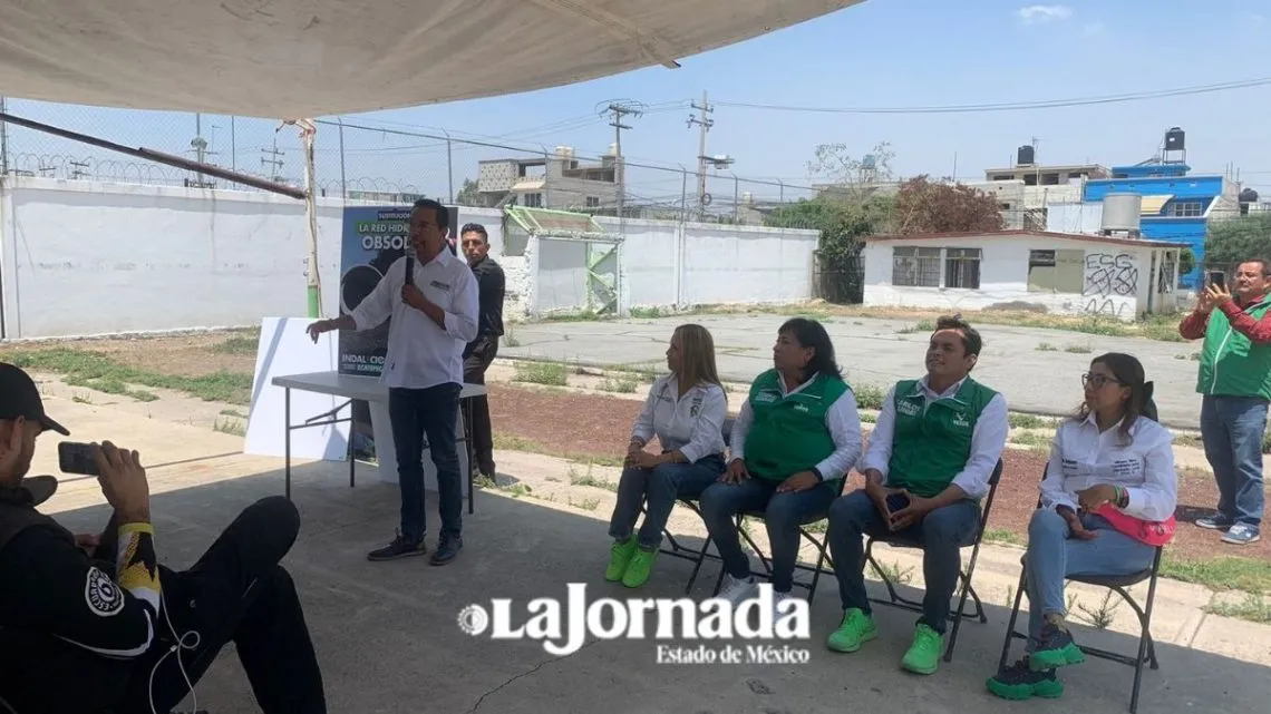 Ecatepec: Indalecio Ríos plantea 40 por ciento de presupuesto y mega cisternas para agua