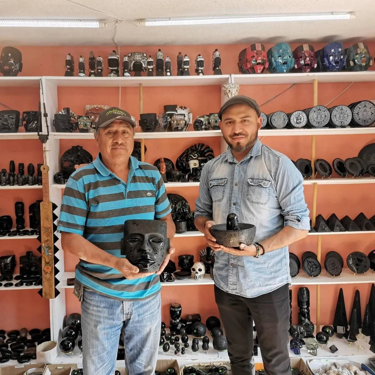San Martín de las Pirámides, tierra de artesanos de obsidiana en Edomex