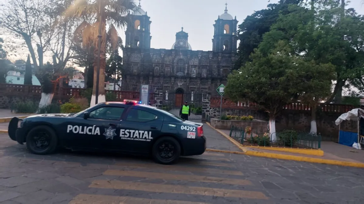 Realiza Secretaría de seguridad operativo para salvaguardar a los feligreses
